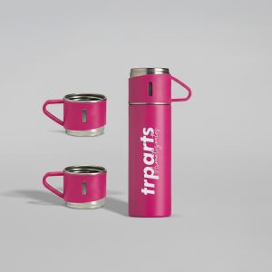 Kit Café 3 Xicaras Térmica